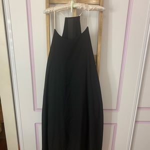 Long black dress
